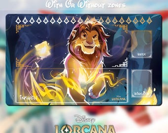 Lorcana TCG Spielmatte – Simba – 24" x 14" (600 x 350 mm)