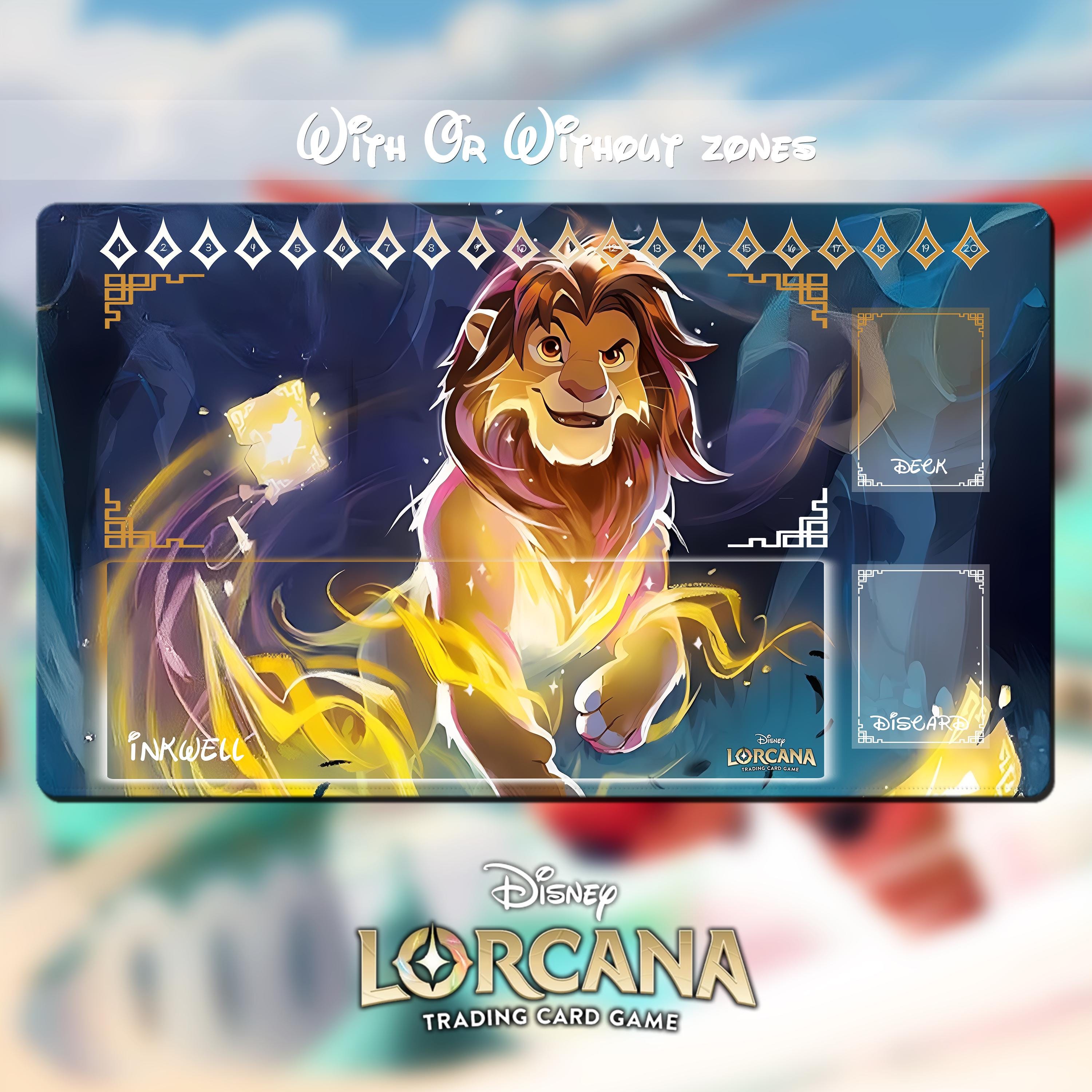 Lorcana Playmat Simba - Etsy