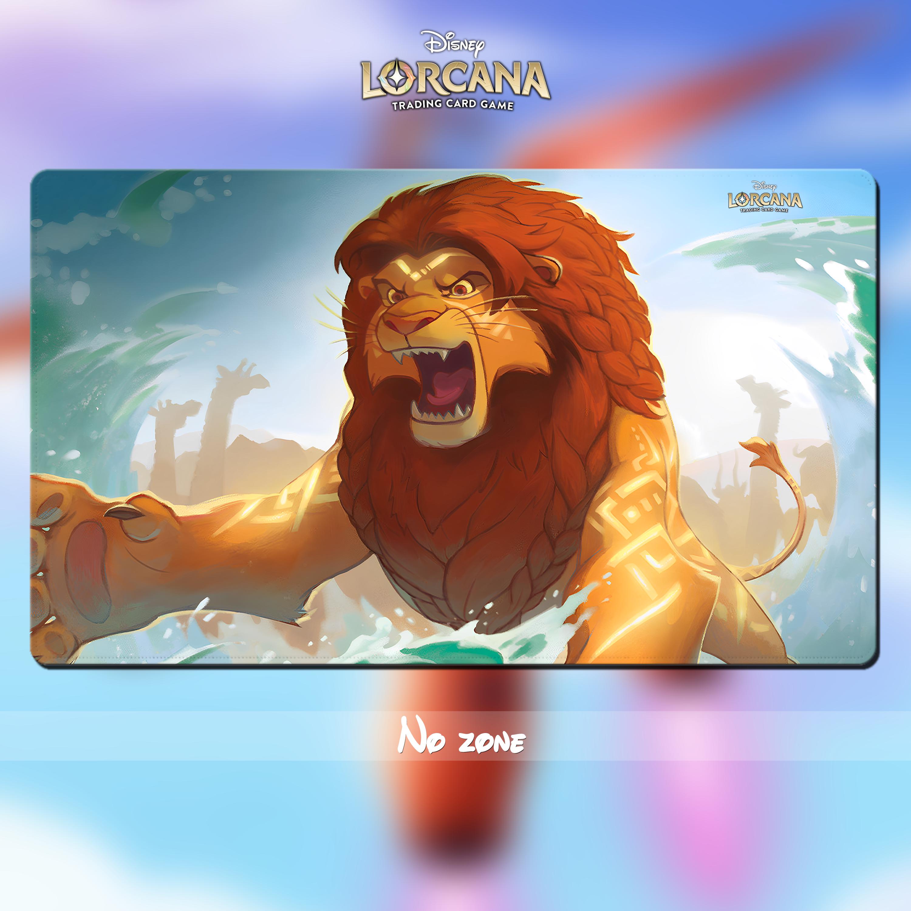 ロルカナ　シンバ　プレイマット Lorcana TCG プレイマット - シンバ - 24