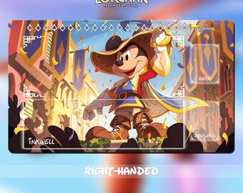ラスト１点！ロルカナ フォイル プレイマット アイコニック ミッキー＆ミニー プレイマット ロルカーナ TCG - ミニーマウスとミッキーマウス - 24