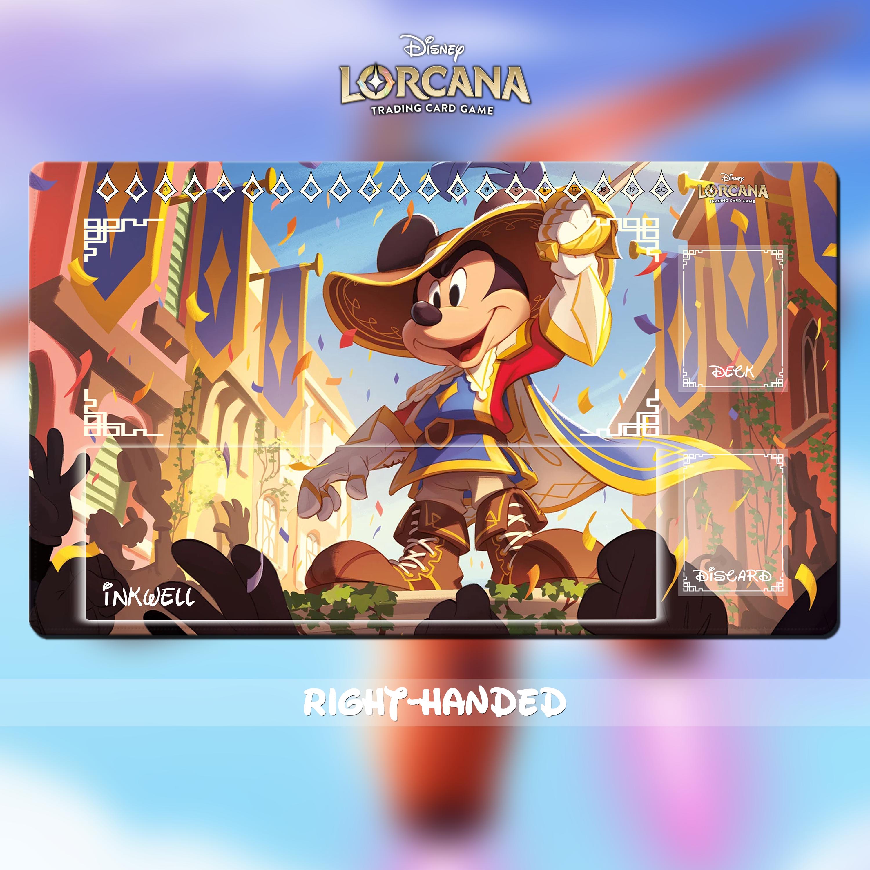 ロルカーナ TCG プレイマット - ミッキーマウス - 24インチ x 14インチ