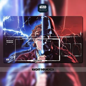 スター・ウォーズ：アンリミテッド TCG プレイマット - アナキン X ベイダー - 24 x 14 インチ (600 x 350 mm) - トレーディングカードゲーム