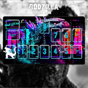 Godzilla TCG Playmat - Godzilla Card Game - Kaiju - 24" x 14" (600 x 350 mm)