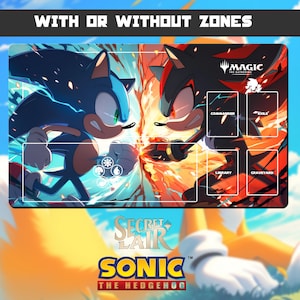Playmat Magic The Gathering - MTG x SONIC - The Hedgehog - 24"x 14" (600 x 350 mm) - TCG