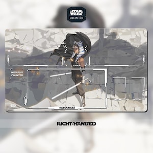 スター・ウォーズ: アンリミテッド TCG プレイマット - AHSOKA - 24"x 14" (600 x 350 mm) - TCG
