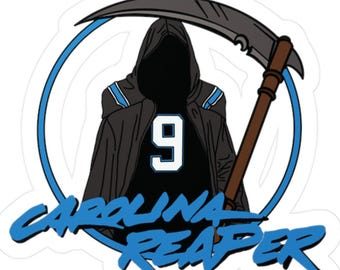 Carolina Panthers | Bryce Young Carolina Reaper Sticker | Fan Decal