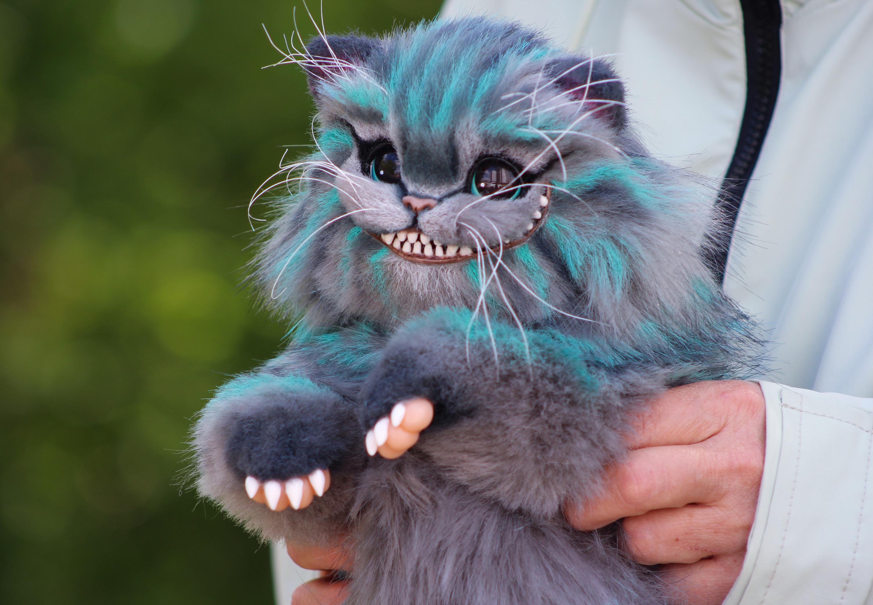 Qee Cheshire Cat Blue ver. 2体セット Toy2R Qee Cheshire Cat Blue ver. 2体セット