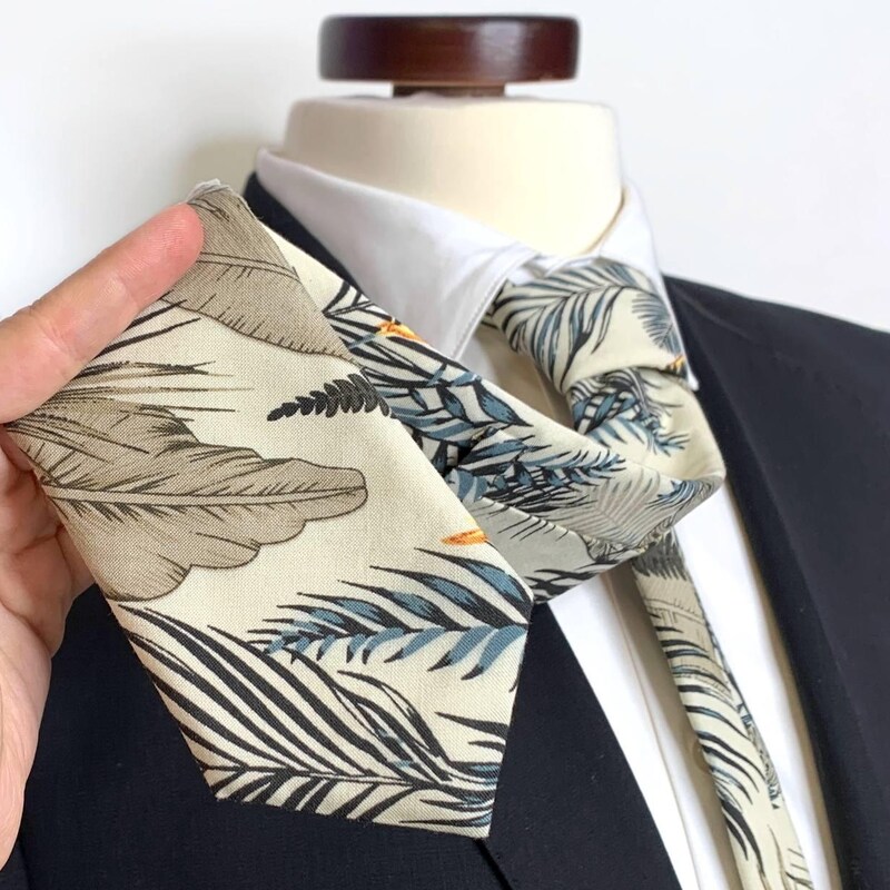 Tropical Elegance Tie-up Co-ord