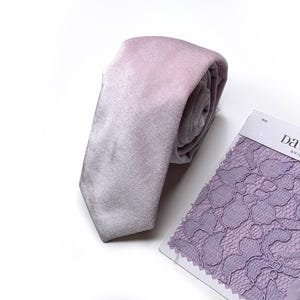 VELVET Iris Tie , Dusty Lilac Velvet Necktie , Lavender Wedding Velvet Necktie , Bow Tie , Suspenders , Pocket square , Kids tie and bow tie