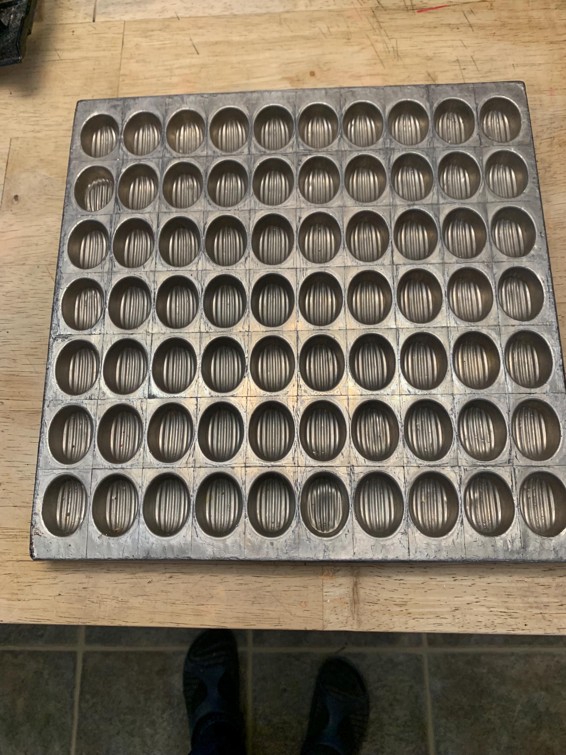 Antique Chocolates Mold Heavy Cast Aluminum/steel 70 Count Tray - Etsy