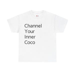 Fashion Statement Unisex Tee, Coco Chanel Style Fun Shirt, Designer Graphic Tee, Gift for Fashionista, Trendy Apparel