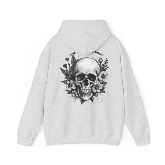 Skull statement hoodie hotsell