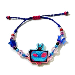 PREORDER- Vox handmade bracelets - Hazbin hotel character bracelet