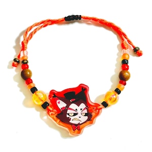 Husk handmade bracelets - Hazbin hotel character bracelet