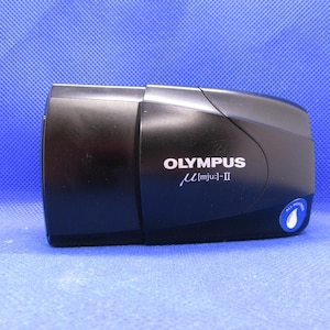 Vintage retro Olympus mju ii stylus epic top camera 35mm point shoot camera compact analog camera Christmas gift gift for she him y2k camera