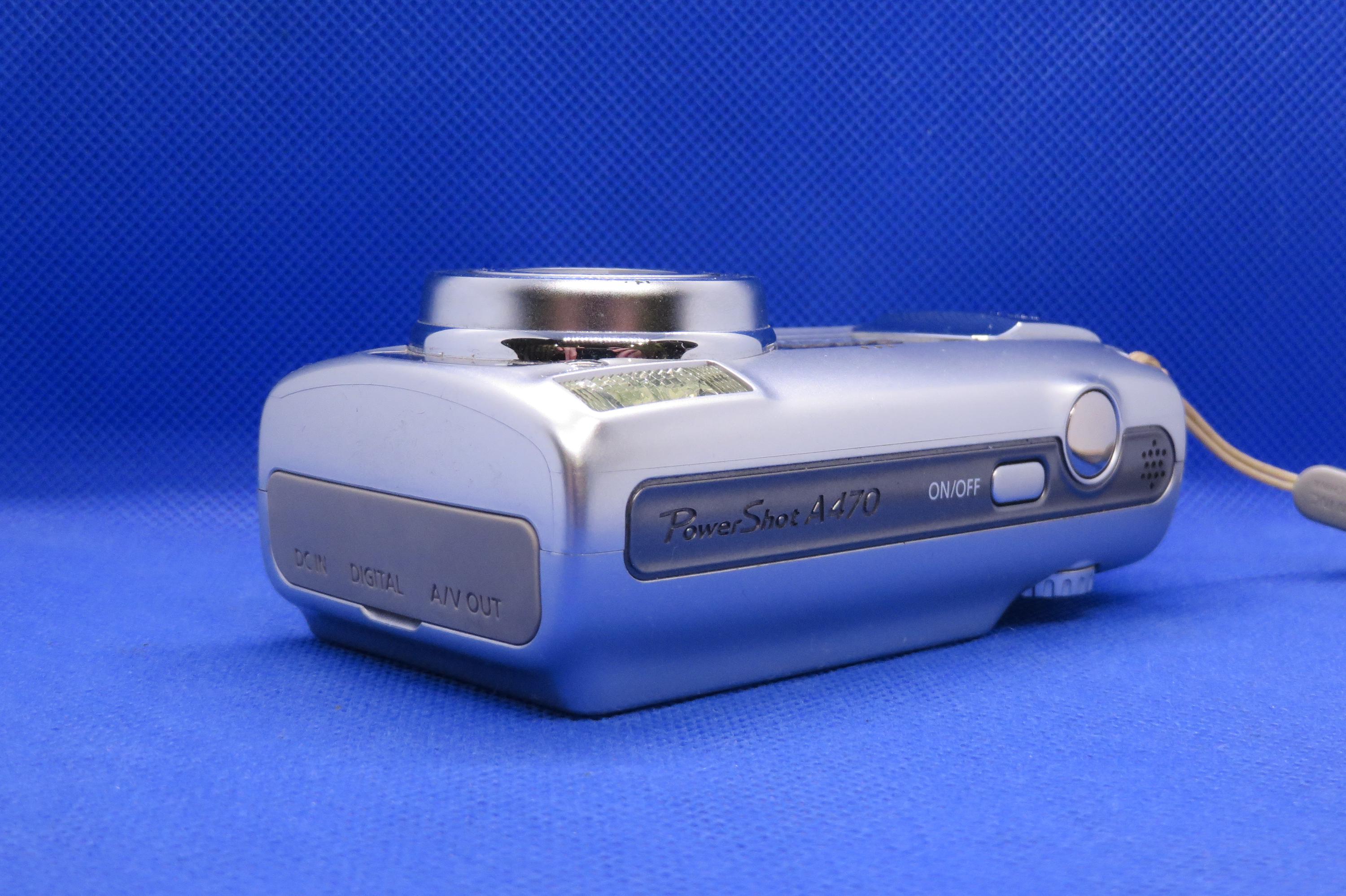 ビンテージ Canon Powershot A470/PC1267 7.1 MP デジタルトップカメラ