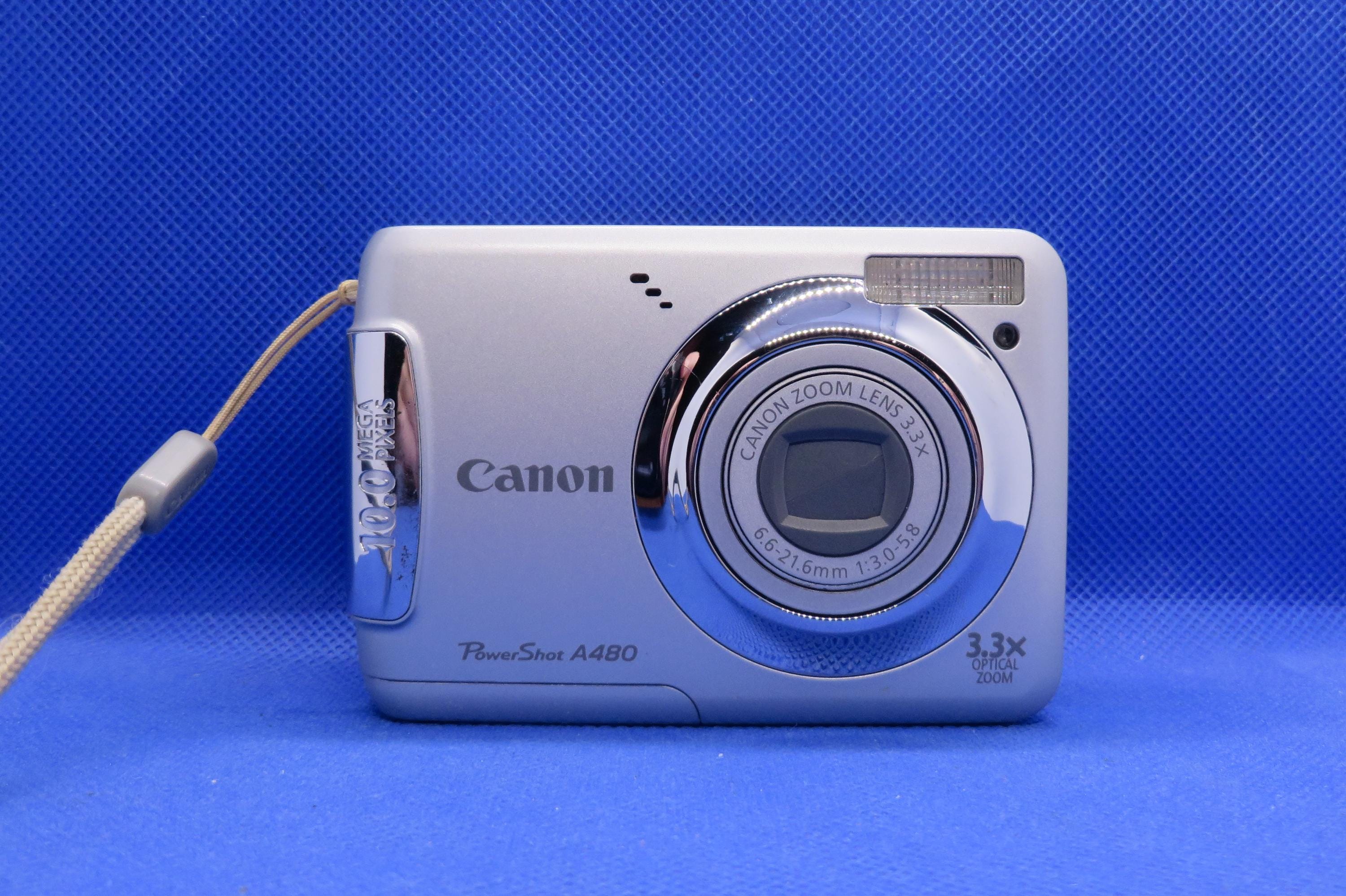 Vintage Canon Powershot A480/PC1351 10.0 MP Digital Top Camera 