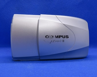 Vintage Olympus mju ii: 35mm Point & Shoot Film Camera