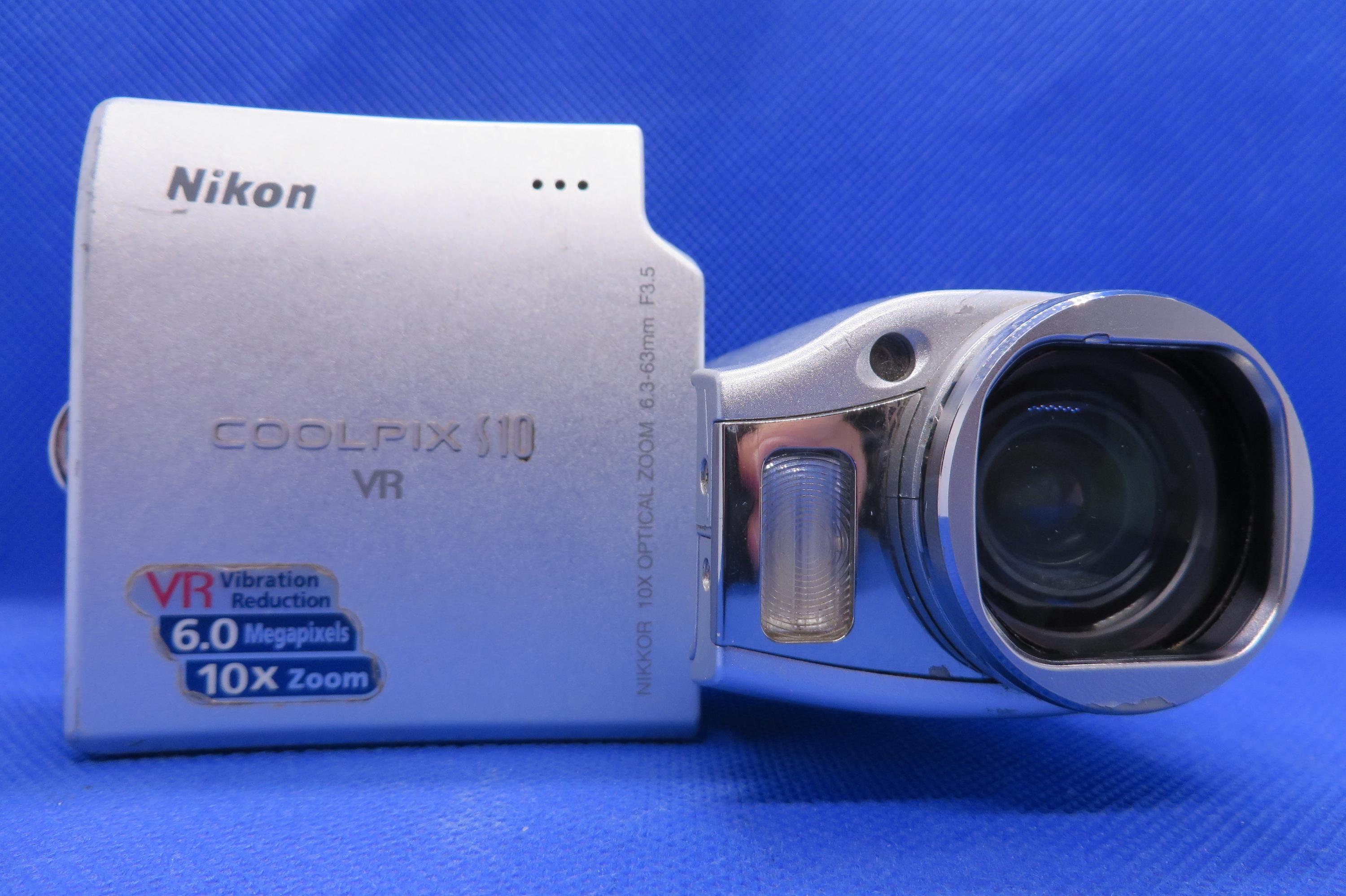Nikon ニコン COOLPIX S10 VR Y-178 Nikon Coolpix S10 VR Digital Camera, 6.0 MP, Y2K Point & Shoot - Etsy