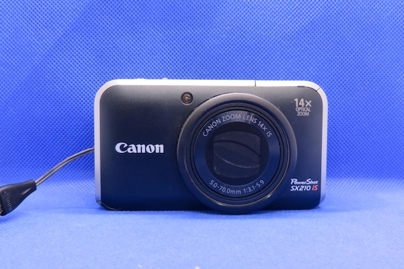 Vintage Canon Powershot SX210IS 14.1 MP 14x Digital Zoom