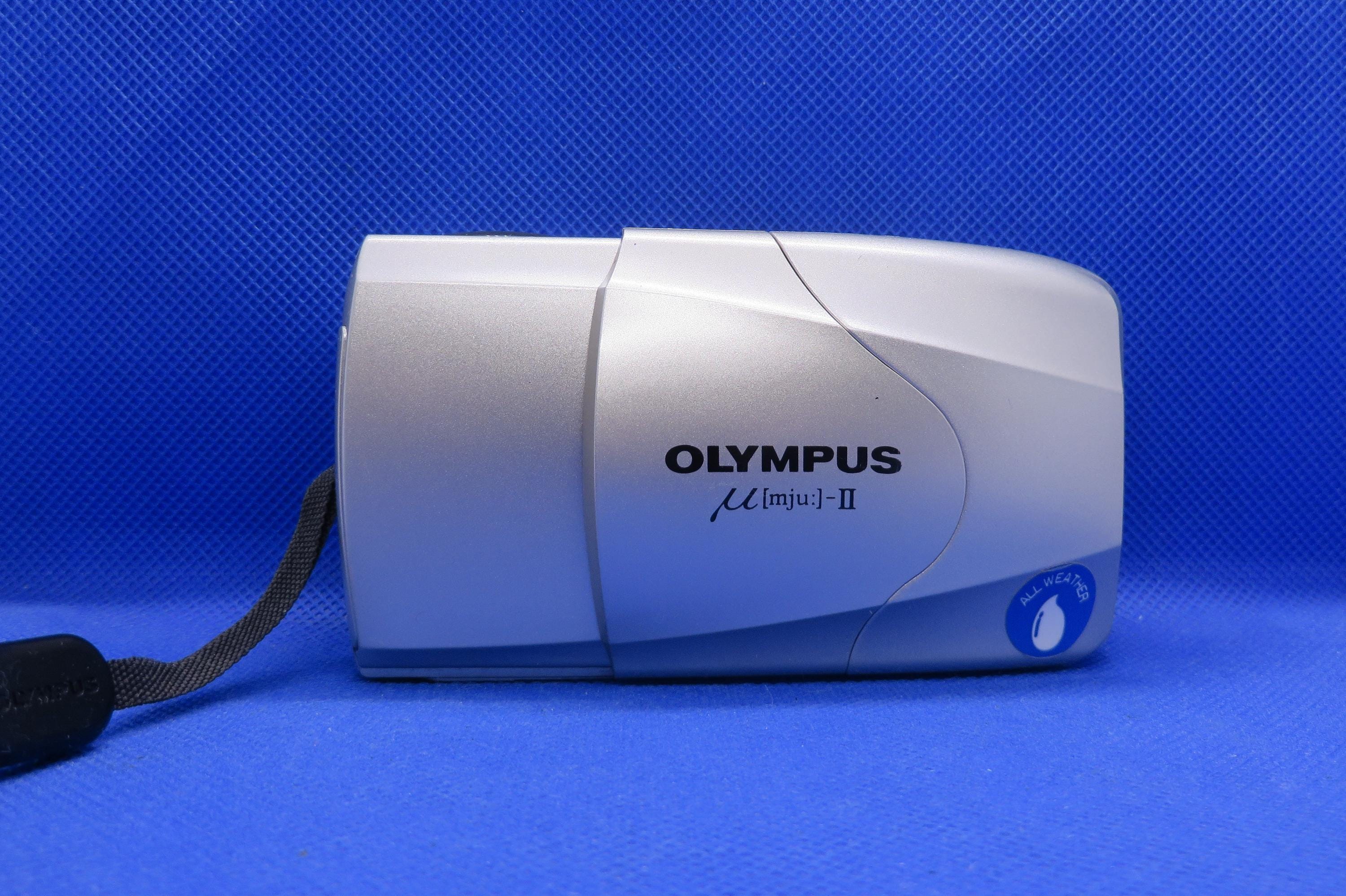 K2221 OLYMPUS オリンパス μ mju Ⅱ 35mm 1:2.8 Olympus mju 2 mju II 35mm f2.8 film camera, Olympus Stylus