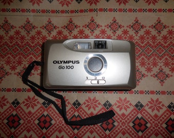 Vintage retro Olympus GO100 35mm point shoot camera compact analog camera Christmas gift gift for she him y2k camera