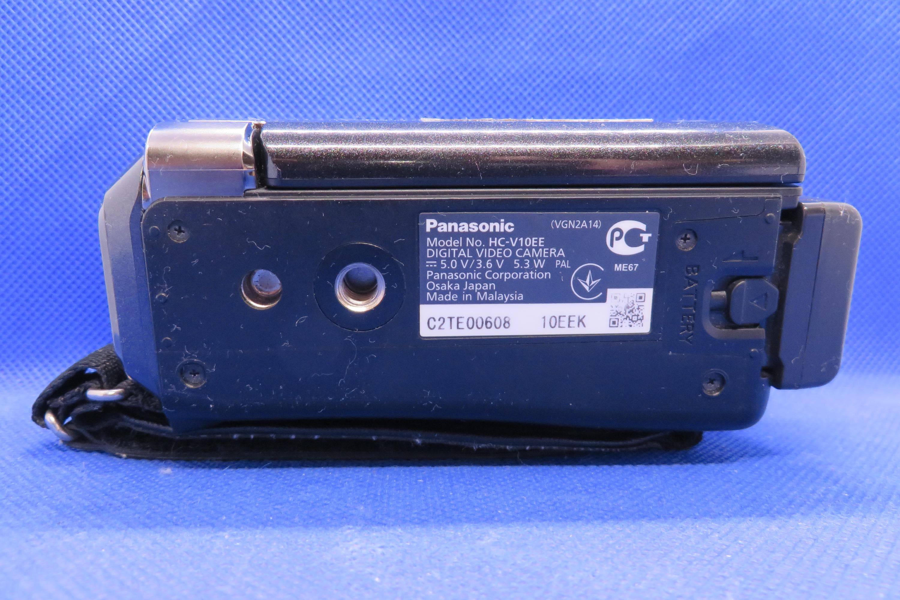 Vintage Panasonic HC-V10 70x Digital Zoom Top Video Camera Movie