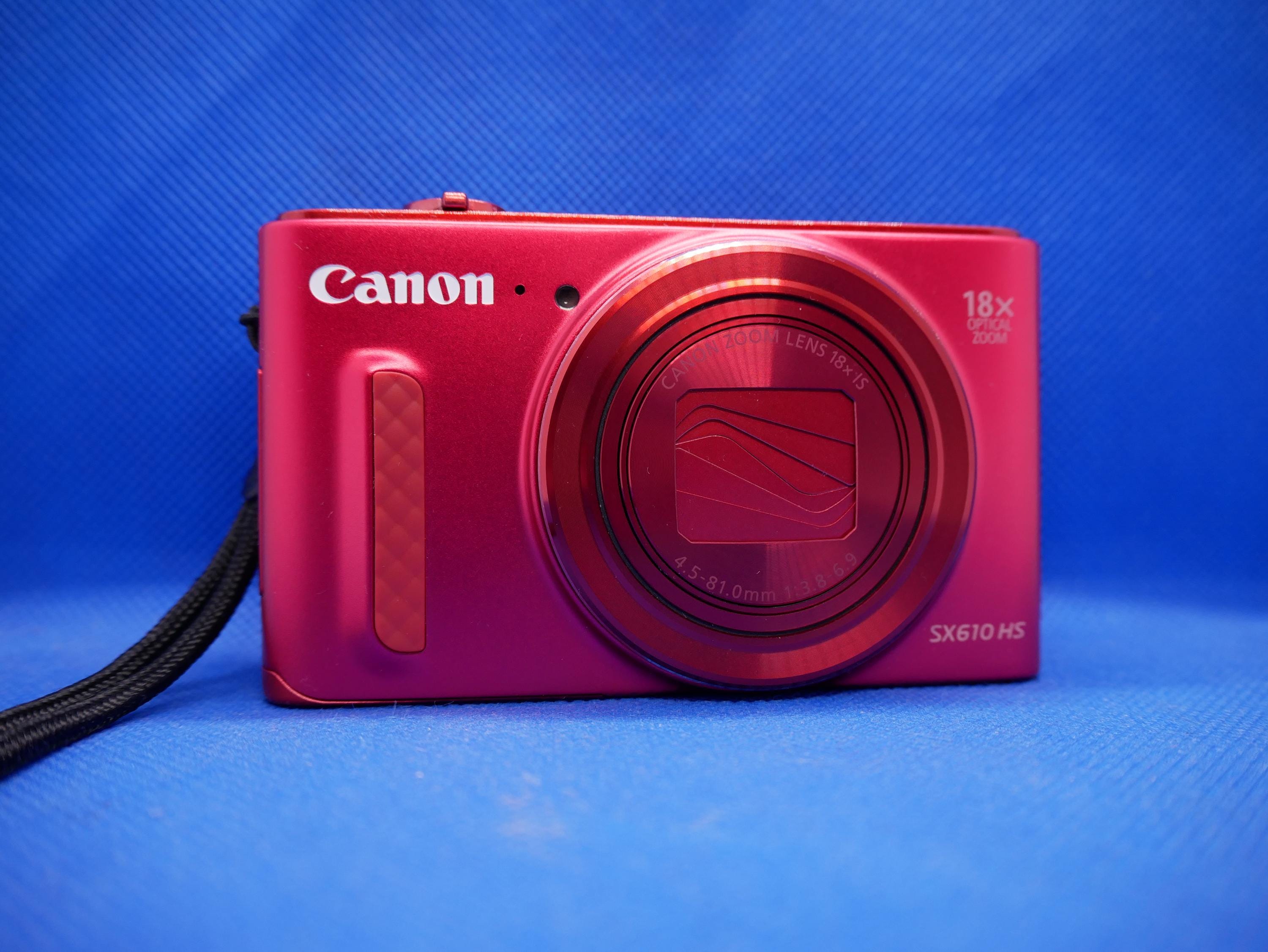 Vintage Canon Powershot SX610HS Digital Camera: 20.2 MP, 18x