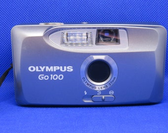 Vintage retro Olympus GO100 35mm point shoot camera compact analog camera Christmas gift gift for she him y2k camera