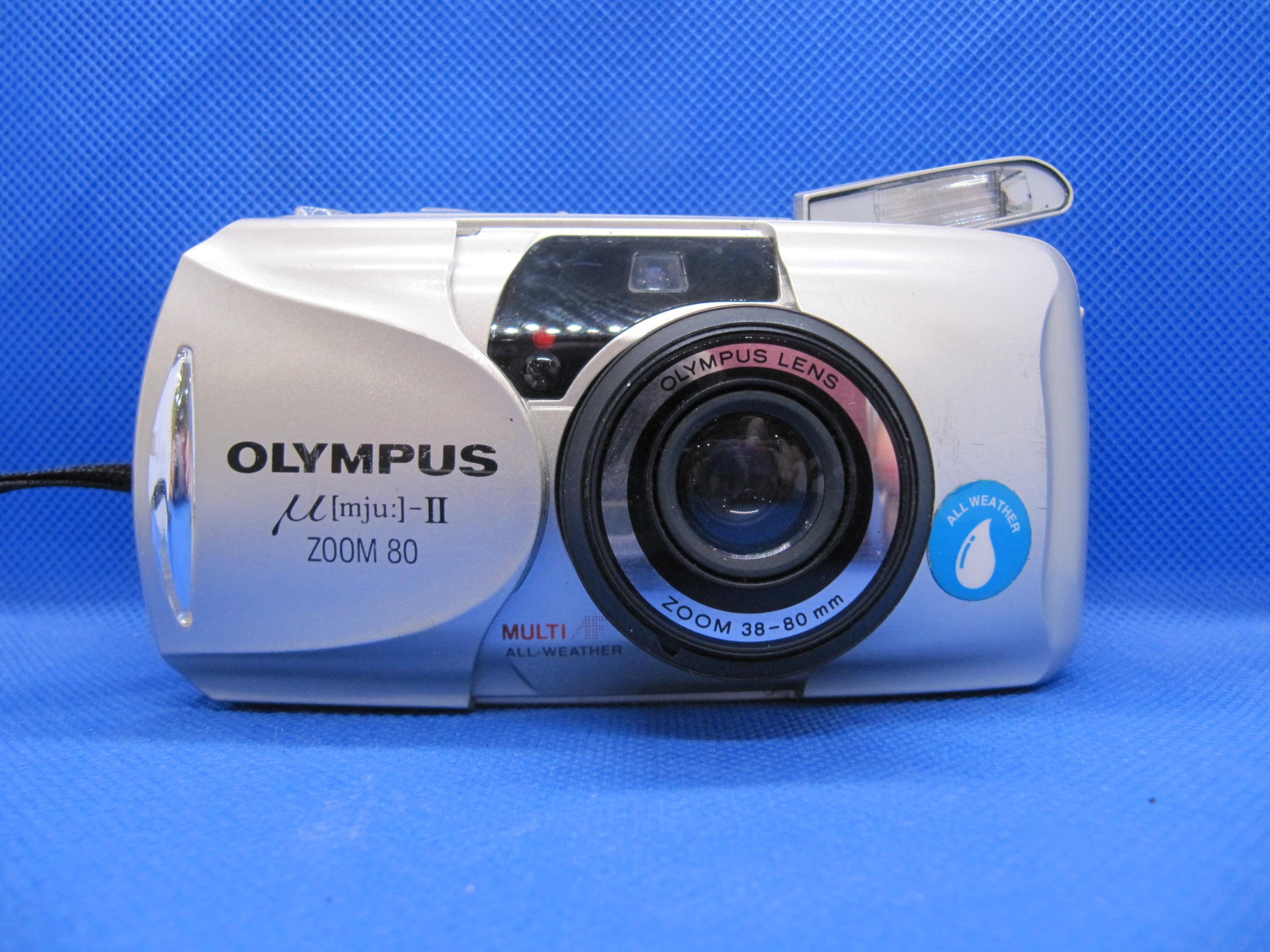 Vintage Olympus Mju Ii Zoom 80: 35mm Point & Shoot Camera - Etsy