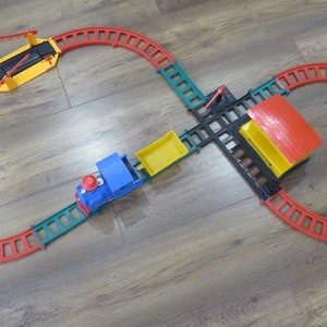 Vintage retro Railway train locomotive toy mashine rare toy collectible toys old retro style toy collectible