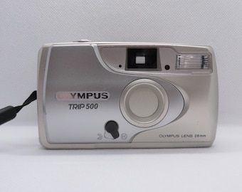 Vintage Olympus trip 500 35mm point shoot camera compact analog camera Christmas gift gift for she him y2k camera retro