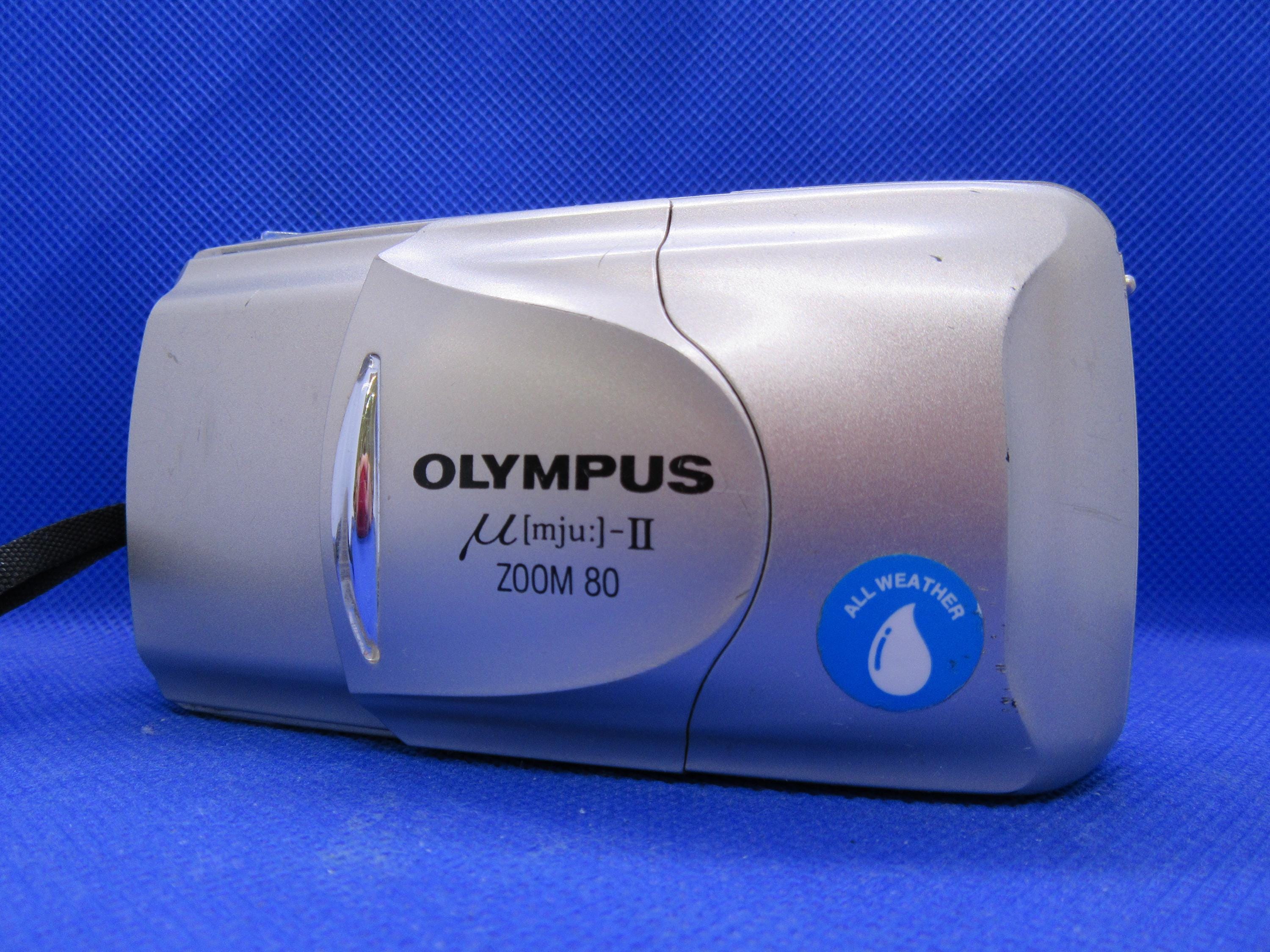 Vintage Olympus Mju Ii Zoom 80 Stylus Epic 80 35mm Point & Shoot