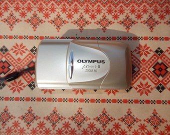 Vintage Retro Olympus Mju II Zoom 80 Stylus Epic Top Kamera 35mm Point-Shoot-Kamera kompakt analog Weihnachtsgeschenk y2k Kamera