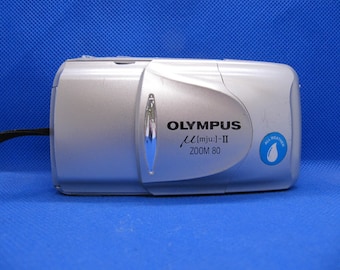 Cámara compacta Olympus mju ii Zoom 80 de 35 mm vintage