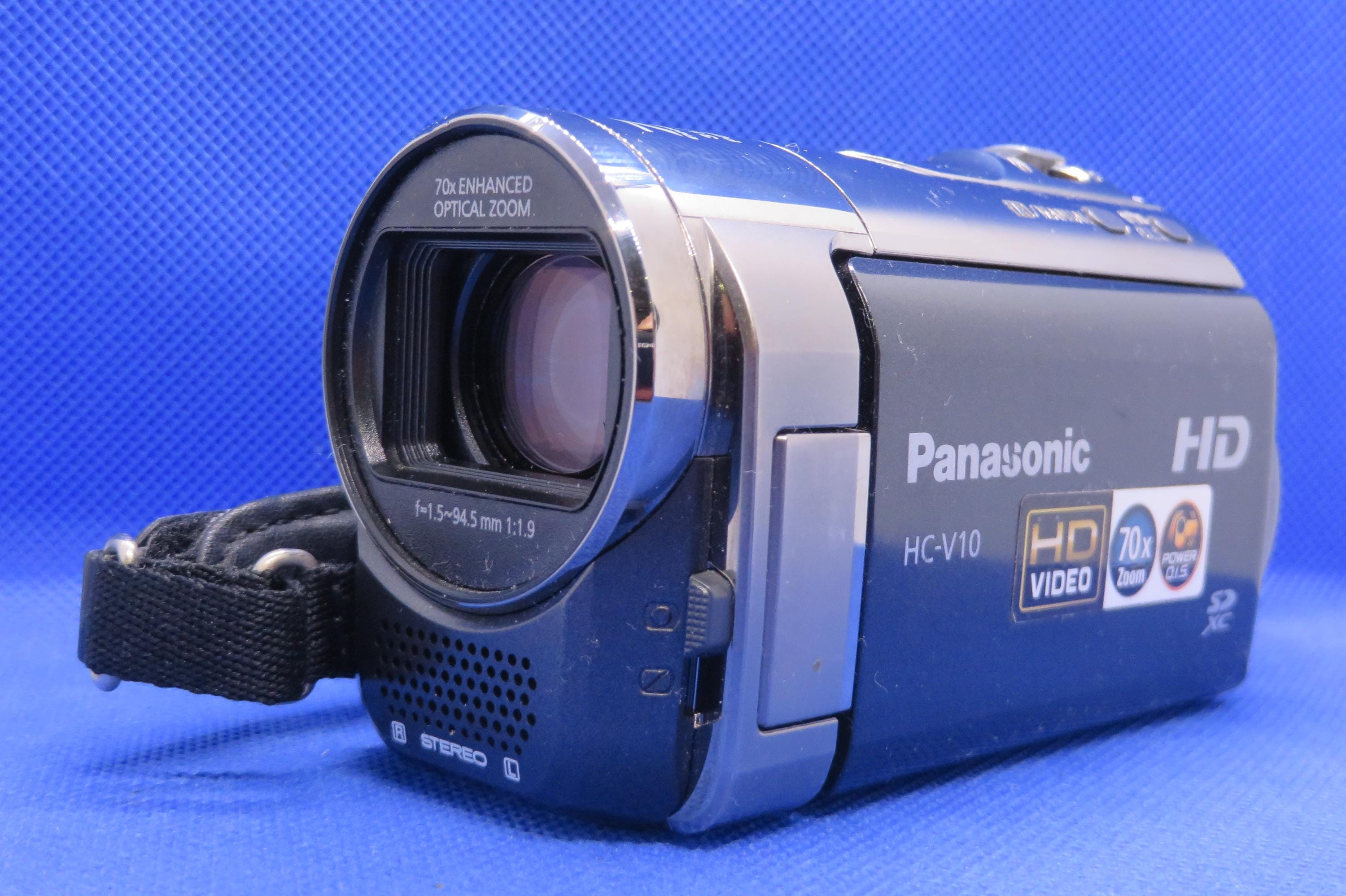 Vintage Panasonic HC-V10 70x Digital Zoom Top Video Camera
