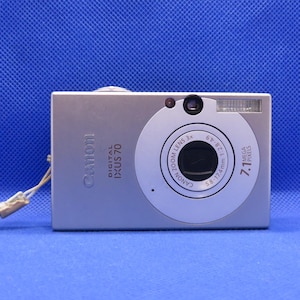 Vintage Canon Digital IXUS 70 Powershot ELPH SD1000 7.1MP digital top camera point shoot camera digital compact y2k 2000s tested camera gift