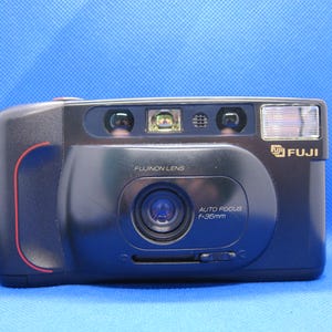 Lente con flash automático AF Fujifilm DL-60 vintage, cámara compacta de 35 mm, cámara analógica japonesa, regalo de Navidad para ella y él.