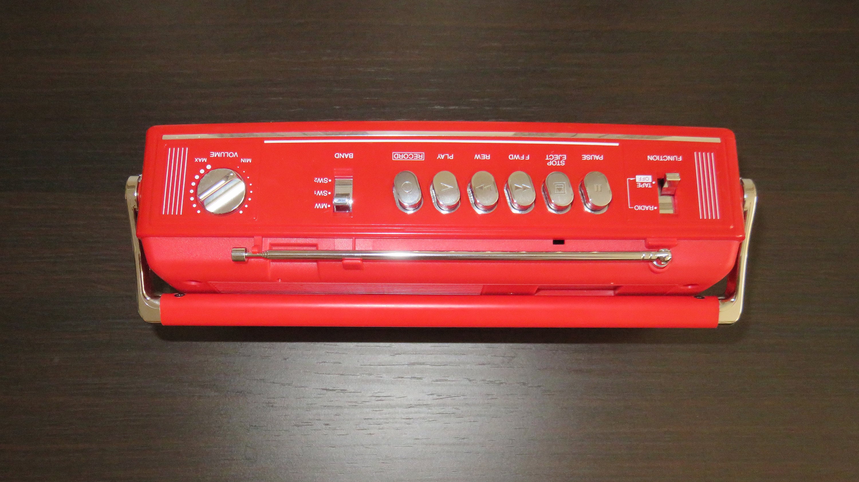 Vintage Retro Sanyo M1740H Radio Cassette Recorder AC/DC Player