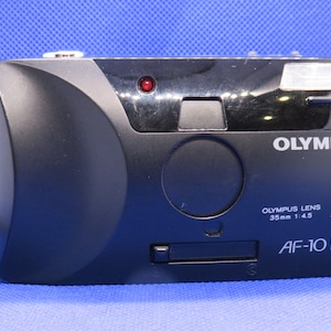 Vintage retro Olympus AF-10 Mini 35mm point shoot camera compact analog camera Christmas gift gift for she him