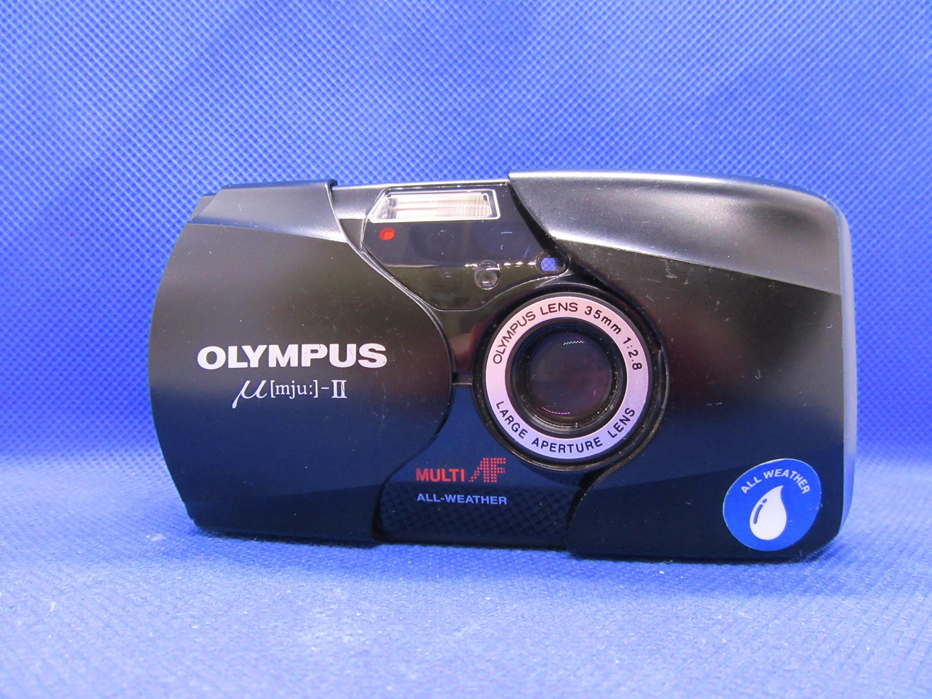 Vintage Olympus Mju Ii: 35mm Point & Shoot Film Camera - Etsy