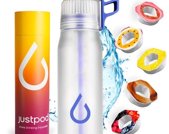 justpod® | Air Borraccia Up To 650ml | +5 POD INCLUSE | Top GustiI | Senza BPA | Air-up Starter Up Set borracce | 0 Zuccheri 0 Calorie