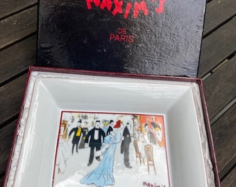 Maxim's Paris Luxury Vintage Ashtray/valley Tray - Etsy
