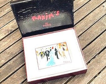 Maxim&#39;s Paris Luxury vintage ashtray pocket emptier