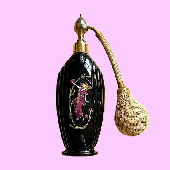 Franck Marcel 1930 perfume atomizer with bulb