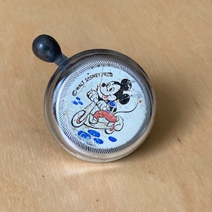 Vintage Walt Disney Mickey Foam Scooter Bicycle Bell