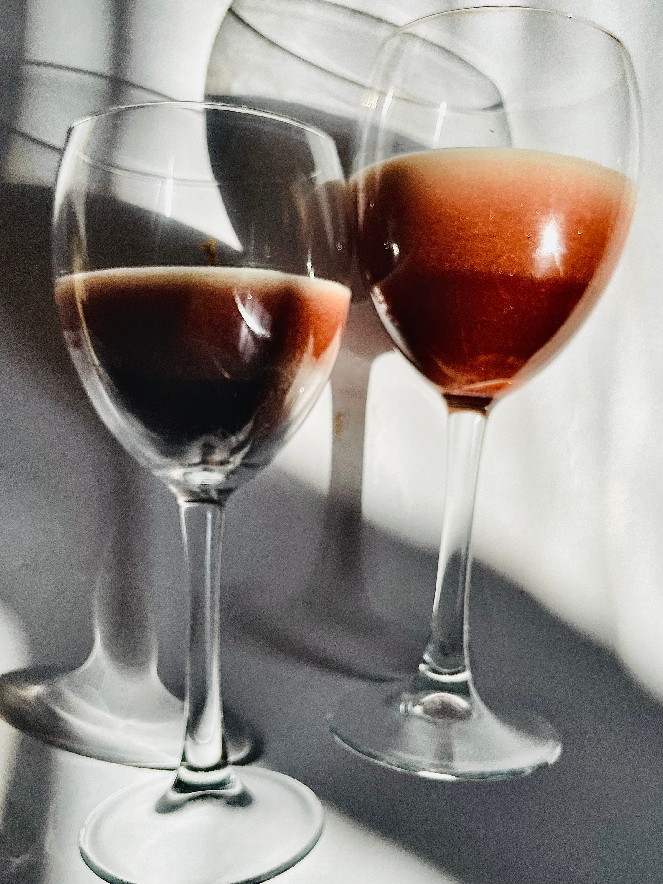 Red Wine Cocktail Candle. Deep Grounding Vintage Container Candle