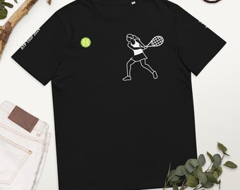 Biologisch katoenen T-shirt -Kampioenschap Tennis 2024-