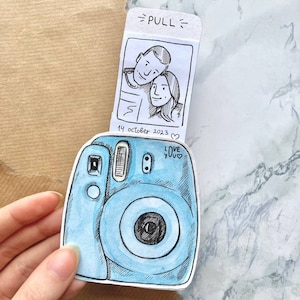Tarjeta de felicitación Polaroid de ek_graphic_ / DESCARGA DIGITAL