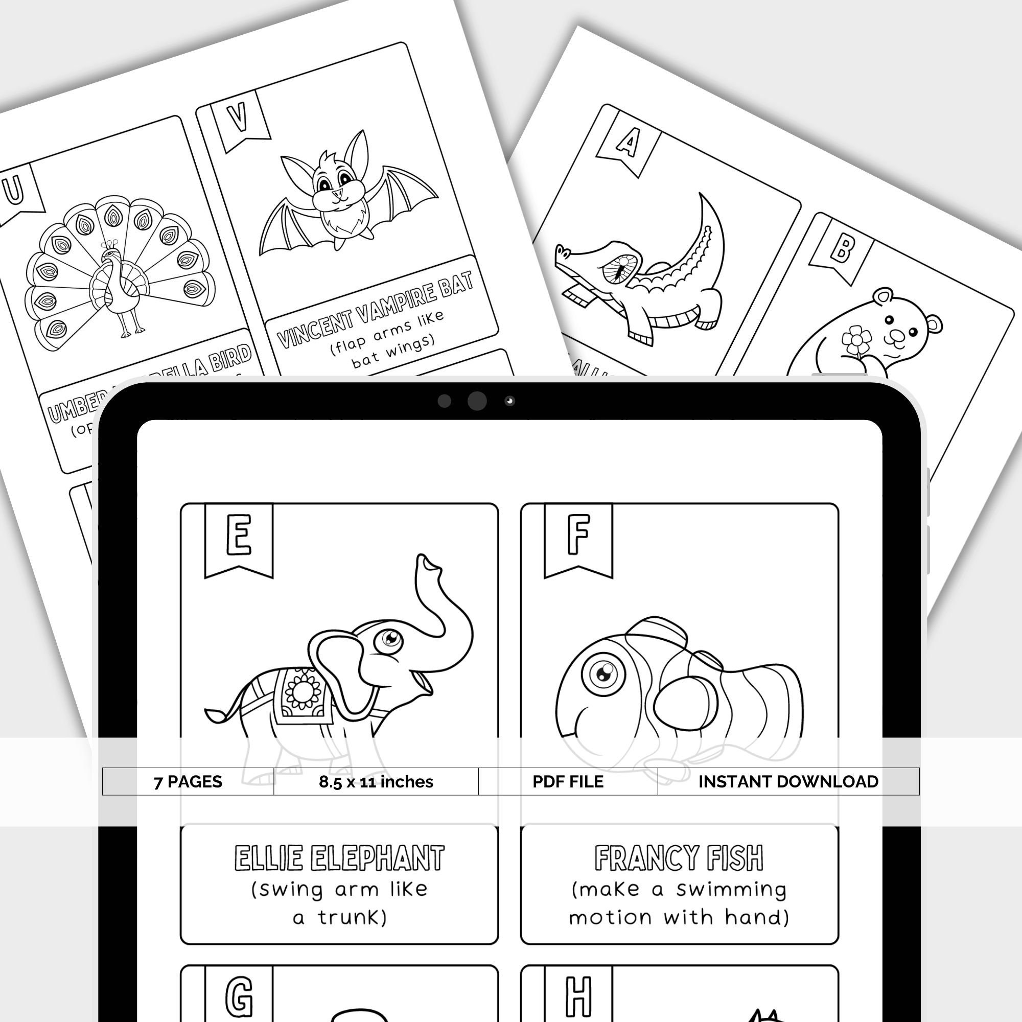Zoo Phonics, Coloring Pages, Preschool Worksheets, Printable Coloring ...